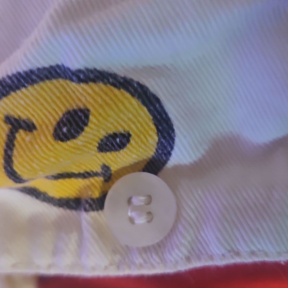 VINTAGE Cotton Express Smiley Face Shirt Rare Collectible - Picture 3 of 6